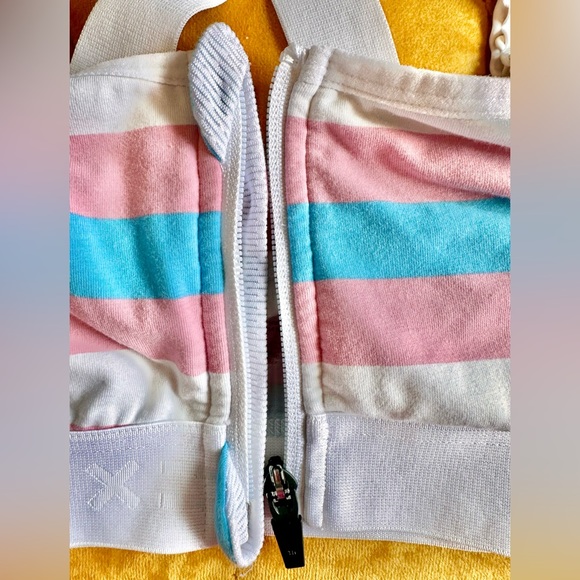 TomboyX Trans Pride Compression Sports Bra - Picture 4 of 9